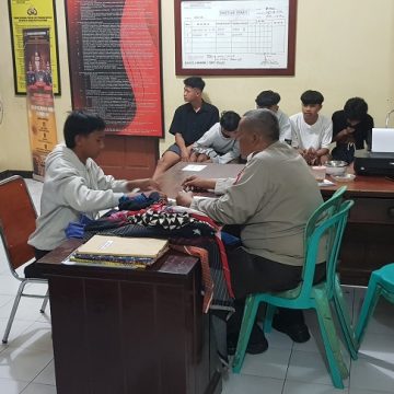 Diduga Akan “Perang Sarung”, Sebelas Remaja Diamankan Polisi