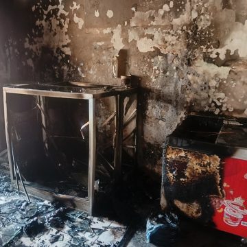 Diduga Korsleting Listrik, Bangunan di MTs Darunnajah Terbakar