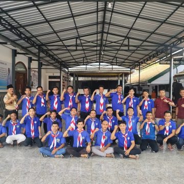 Tingkatkan Kedisplinan Warga Binaan, Lapas Banyuwangi Gandeng Kwarcab Gerakan Pramuka