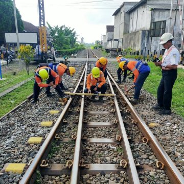 Waspadai Cuaca Ekstrem, KAI Daop 9 Jember Lakukan Pemetaan Titik Rawan Bencana