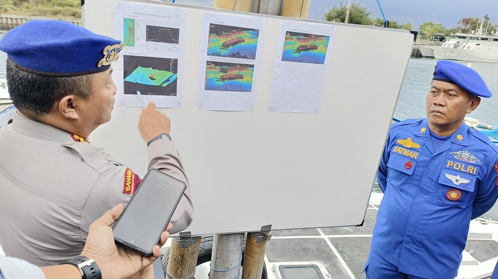 Kantongi Data KMP Tunu Pratama Jaya di Bawah Air, Ditpolairud Polda Jawa Timur Terjunkan ROV