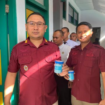 Gandeng BNNK, Lapas Banyuwangi Gelar Tes Urine Warga Binaan