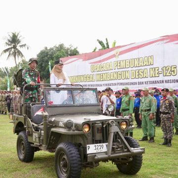Dukung TMMD Banyuwangi ke-125, Bupati Ipuk: Sinergi Percepat Pembangunan Pedesaan Bareng TNI