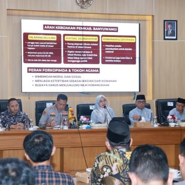 Atur Pelaksanaan Karnaval Hingga Sound Horeg, Forkopimda Banyuwangi Terbitkan Kesepakatan