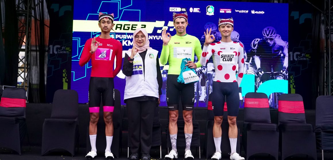 Juarai Etape Kedua, Nicolo Pettiti Pukau Tour de Banyuwangi Ijen : Serasa Tour de France