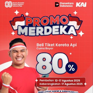 2025-08-11-kai KAI Daop 9 Jember Hadirkan Tiket Murah Spesial HUT ke-80 RI