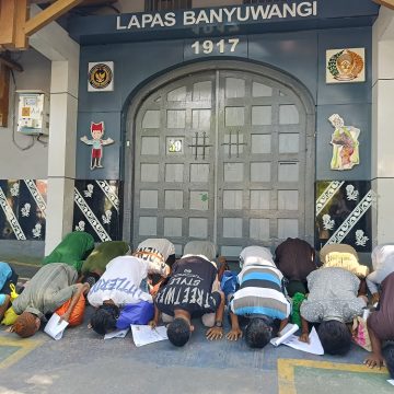 13 Napi Lapas Banyuwangi Bebas Usai Terima Double Remisi di Momen Kemerdekaan RI
