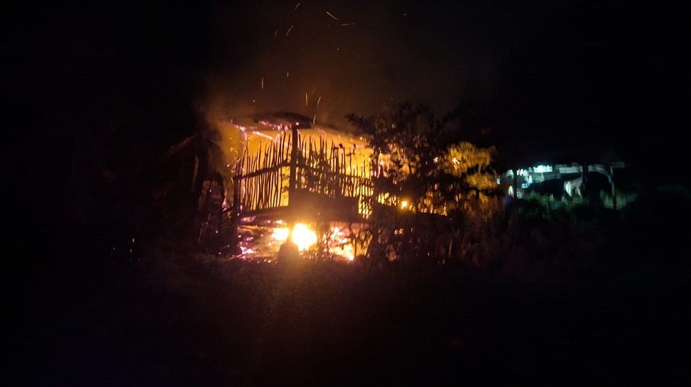 Rugi Puluhan Juta Rupiah, Kandang Kambing di Desa Ketapang Ludes Terbakar
