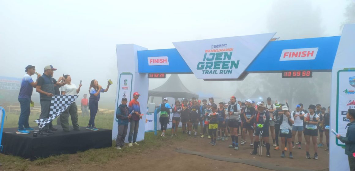 378 Pelari Mancanegara dan Berbagai Kota di Indonesia Ramaikan Ijen Green Trail di Banyuwangi