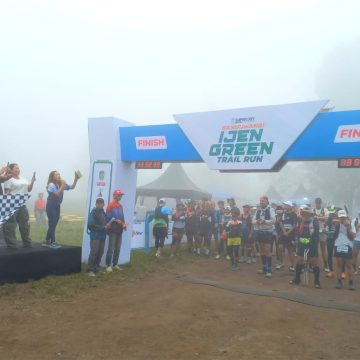 378 Pelari Mancanegara dan Berbagai Kota di Indonesia Ramaikan Ijen Green Trail di Banyuwangi