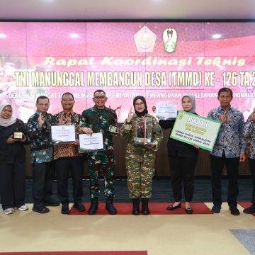 Program TMMD di Banyuwangi Borong Penghargaan dari Mabes TNI AD