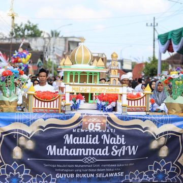 Peringatan Maulid Nabi Muhammad SAW, Pawai Endhog-Endhogan di Banyuwangi Berlangsung Meriah