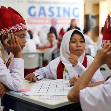 Puluhan Anak Luar Biasa dari Berbagai Daerah di Indonesia Ikuti Olimpiade Matematika Gasing Nasional di Banyuwangi
