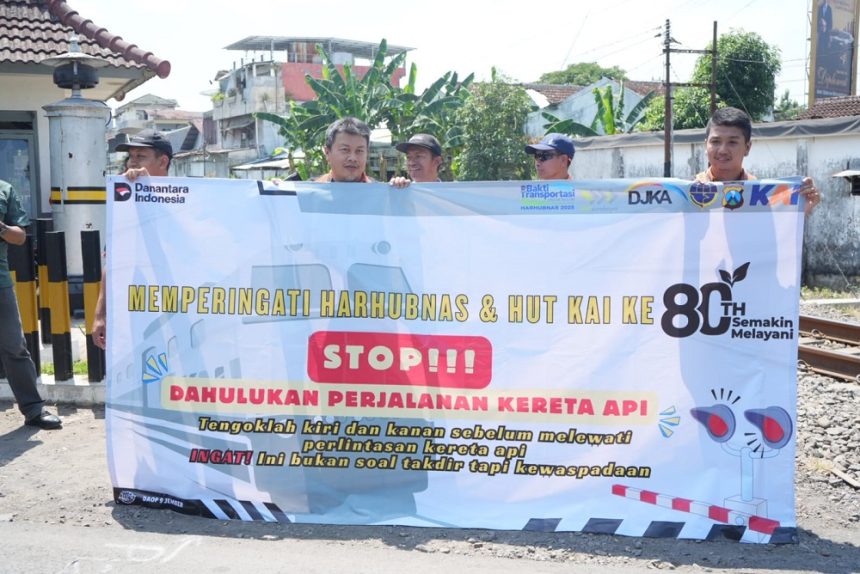 Tekan Angka Kecelakaan, KAI Daop 9 Jember Ajak Stakeholder Sosialisasi Keselamatan di Perlintasan Sebidang