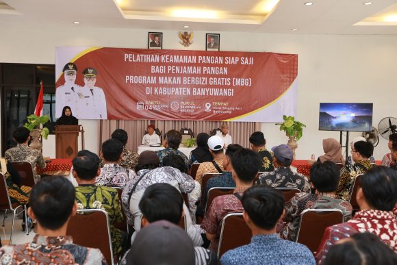 Jaga Kualitas, Banyuwangi Berikan Pelatihan Keamanan Pangan Bagi Pengelola MBG