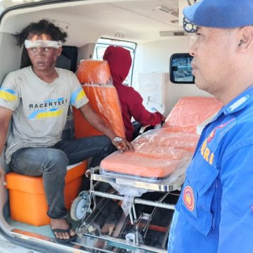 2025-10-11-km1 Kapal Anugerah Indah 18 Terbakar di Perairan Lombok, Satu ABK Tewas dan 7 Luka-luka