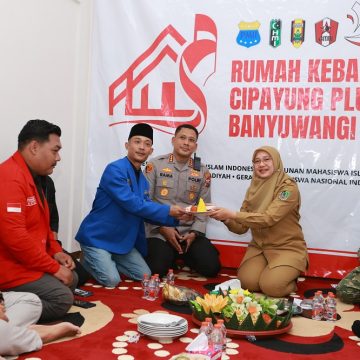 Resmikan Rumah Kebangsaan, Ini Pesan Bupati Ipuk pada Mahasiswa Cipayung Plus