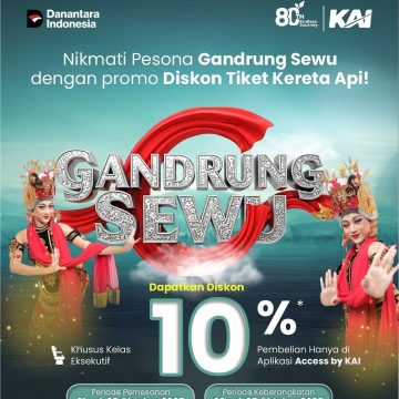 Dukung Budaya Dan Pariwisata Gandrung Sewu 2025, KAI Beri Promo Diskon Tiket Menarik