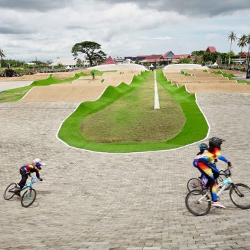 Satu-satunya Berstandar Olimpiade di Asia Tenggara, Sirkuit BMX Muncar Banyuwangi jadi Pemusatan Latihan Pembalap Dunia
