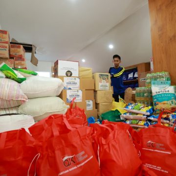 Pengganti Karangan Bunga Hari Jadi Banyuwangi ke-254 Capai Ribuan Paket Sembako