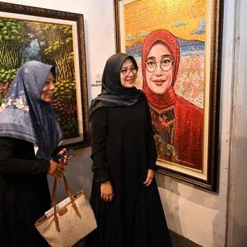 156 Lukisan Karya dari Seniman Berbagai Daerah Menghiasi Pameran Seni Rupa Banyuwangi