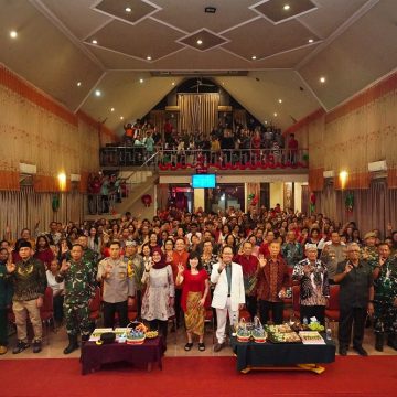 Natal 2025, Bupati Ipuk Ajak Umat Kristiani Tandang Bareng Bangun Banyuwangi 