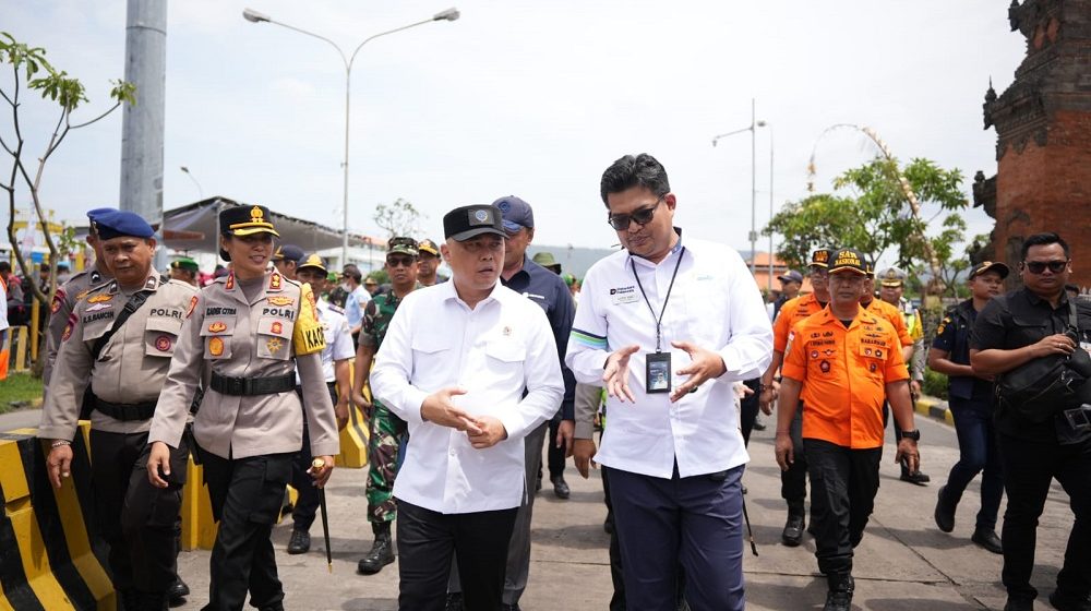 Menhub Tinjau Gilimanuk, ASDP Perkuat Kesiapan Arus Balik Nataru