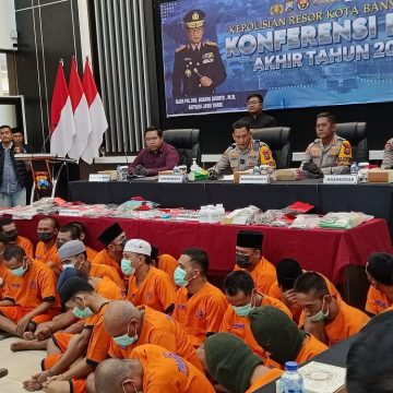 Sepanjang 2025, Polresta Banyuwangi Ungkap 668 Kasus