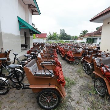 Segera Dibagikan, Becak Listrik Bantuan Presiden akan Tunjang Wisata Heritage Banyuwangi
