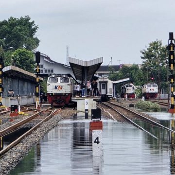 Banjir Meluas di Sejumlah Titik, KAI Daop 9 Jember Lakukan Rekayasa Pola Operasi