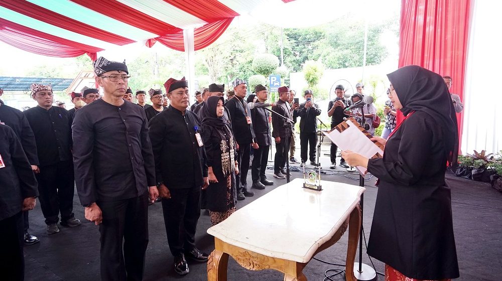 Sebanyak 58 Pejabat di Lingkungan Pemkab Banyuwangi Jalani Rotasi Jabatan