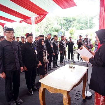 Sebanyak 58 Pejabat di Lingkungan Pemkab Banyuwangi Jalani Rotasi Jabatan