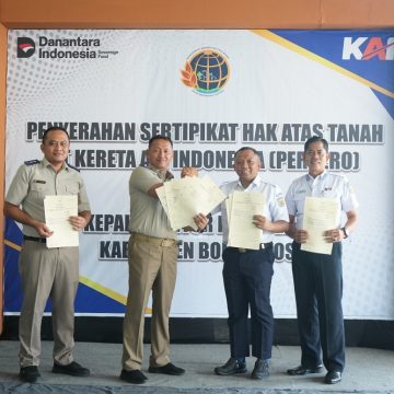 Lampaui Target, KAI Daop 9 Jember Sertifikasi 699 Ribu Meter Persegi Lahan Negara