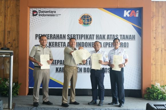 Lampaui Target, KAI Daop 9 Jember Sertifikasi 699 Ribu Meter Persegi Lahan Negara
