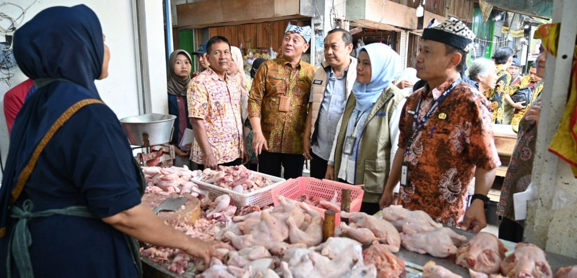 Jelang Ramadhan, Satgas Pangan Sidak Sejumlah Pasar di Banyuwangi 