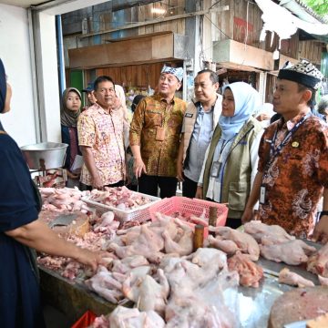 Jelang Ramadhan, Satgas Pangan Sidak Sejumlah Pasar di Banyuwangi 