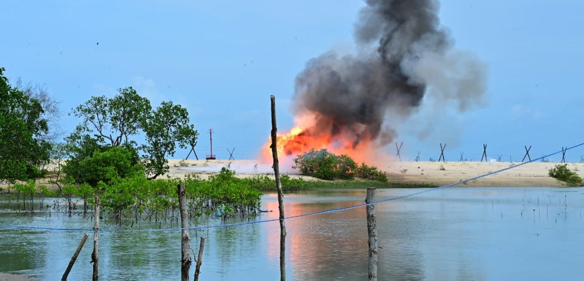 IMG-20260216-WA0013 TNI AL Gelar Latihan Anti Akses dan Anti Amfibi, Sekaligus Pamerkan Tangkapan Timah dan Logan Tanah Jarang