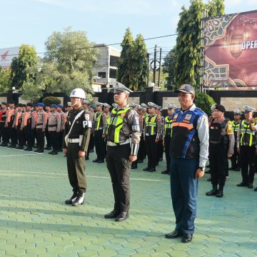 Ratusan Personel Dikerahkan Amankan Kelancaran Mudik Lebaran di Banyuwangi