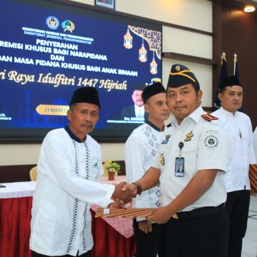 455 Warga Binaan Lapas Banyuwangi Terima Remisi Idul Fitri, 3 Orang Langsung Bebas
