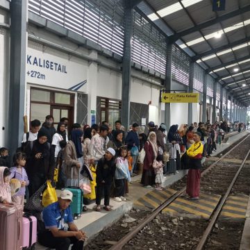 Kinerja KA Lokal Pandanwangi Meningkat Signifikan pada Masa Angkutan Lebaran 2026
