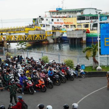 H+8 Padat, 56 Ribuan Pejalan Kaki Menyeberang dari Jawa ke Bali
