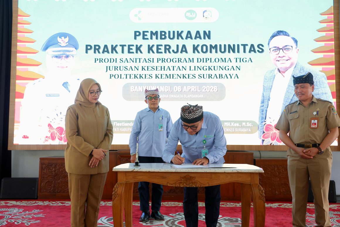 Sambut 82 Mahasiswa PKK Poltekkes, Bupati Ipuk Ajak Jadi Solusi Berbagai Masalah Kesehatan di Banyuwangi 