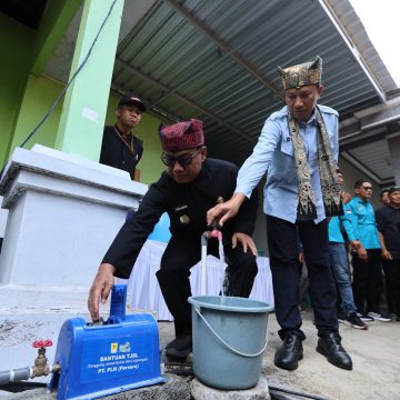 Dukung Program Pemkab Banyuwangi, PLN Bantu Sambungan Air Bersih untuk Warga Desa 
