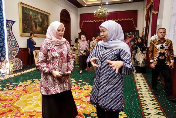 Bertemu Bupati Ipuk, Gubernur Jatim Dukung Ijen Raih Green Card UNESCO Global Geopark