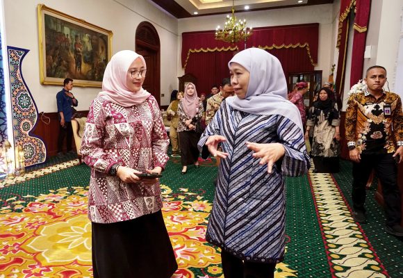 Bertemu Bupati Ipuk, Gubernur Jatim Dukung Ijen Raih Green Card UNESCO Global Geopark