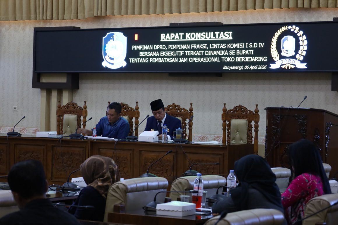 Dinilai Tidak Relevan, DPRD Banyuwangi Minta Eksekutif Cabut SE Pembatasan Jam Operasional Ritel Modern
