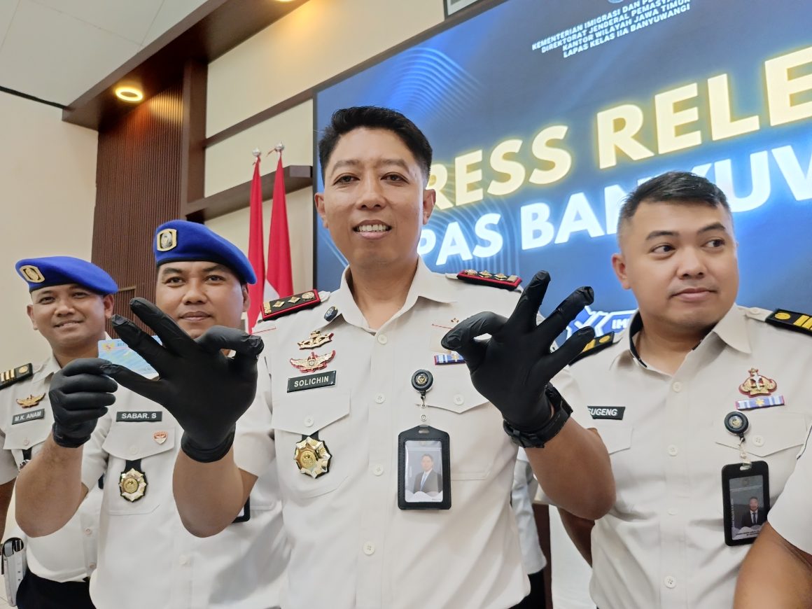 Besuk Kekasih di Penjara, Wanita di Banyuwangi Terciduk Selundupkan Narkoba