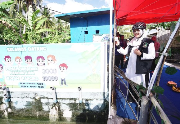 Dorong Produktivitas Pertanian dan Antisipasi Kekeringan Jelang Musim Kemarau, Bupati Ipuk Resmikan Rumah Pompa