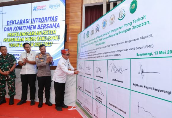 Persiapan Penerimaan Siswa Baru TA 2026, Wabup: Semua Anak Banyuwangi Wajib Sekolah
