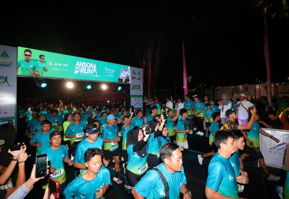 Ansor Night Fun Run, Ratusan Pelari Susuri Jejak Sejarah Berdirinya Ansor Banyuwangi 